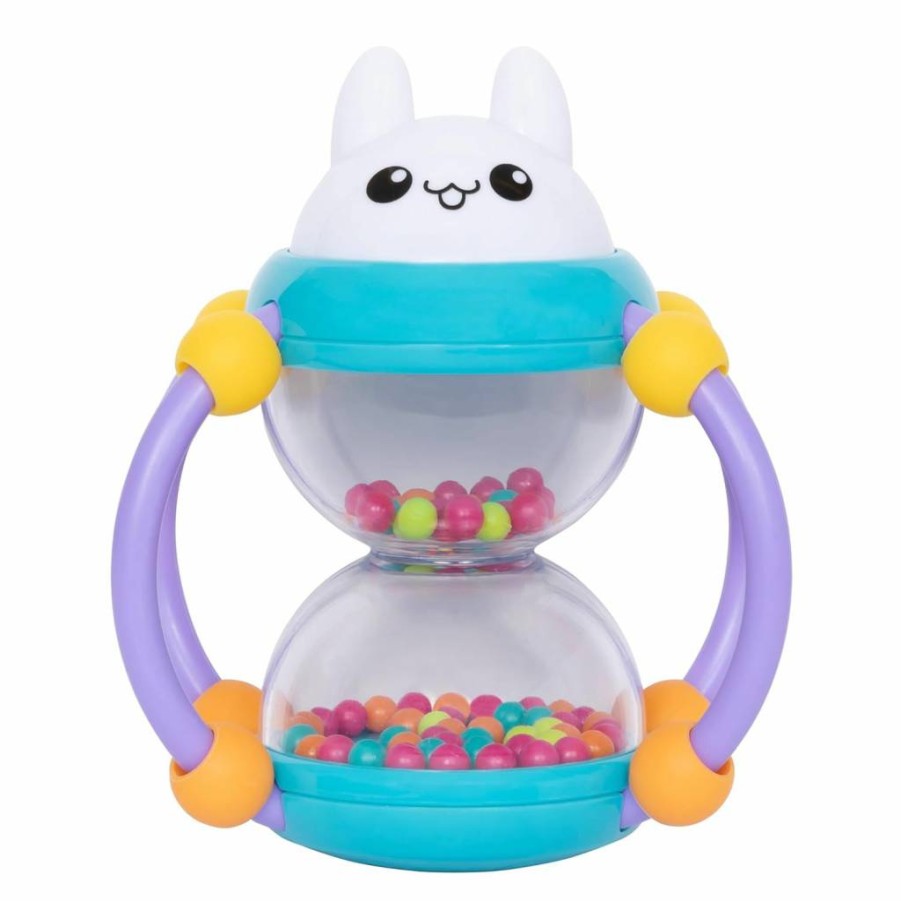 Smart Steps Interactive Baby Rattle Toy - Busy Bunny Sensory Shaker for Infants