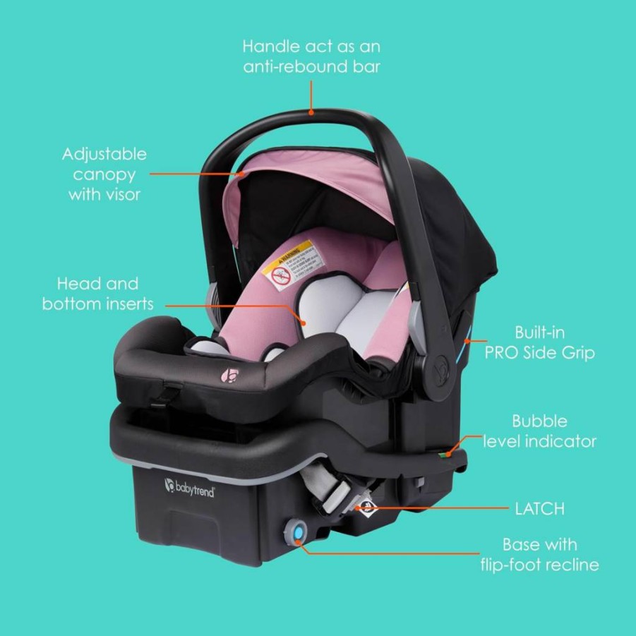 Baby Trend Ez-Lift Plus Infant Car Seat Base – Safe, Easy-Install Baby Carrier Base for Newborns & Toddlers