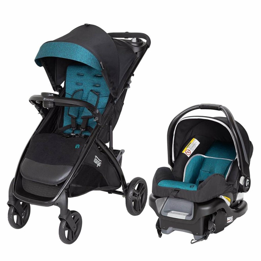 Baby Trend Tango 3 All-Terrain Stroller - Ultra Grey Lightweight Compact Travel-Friendly Design for Infants & Toddlers