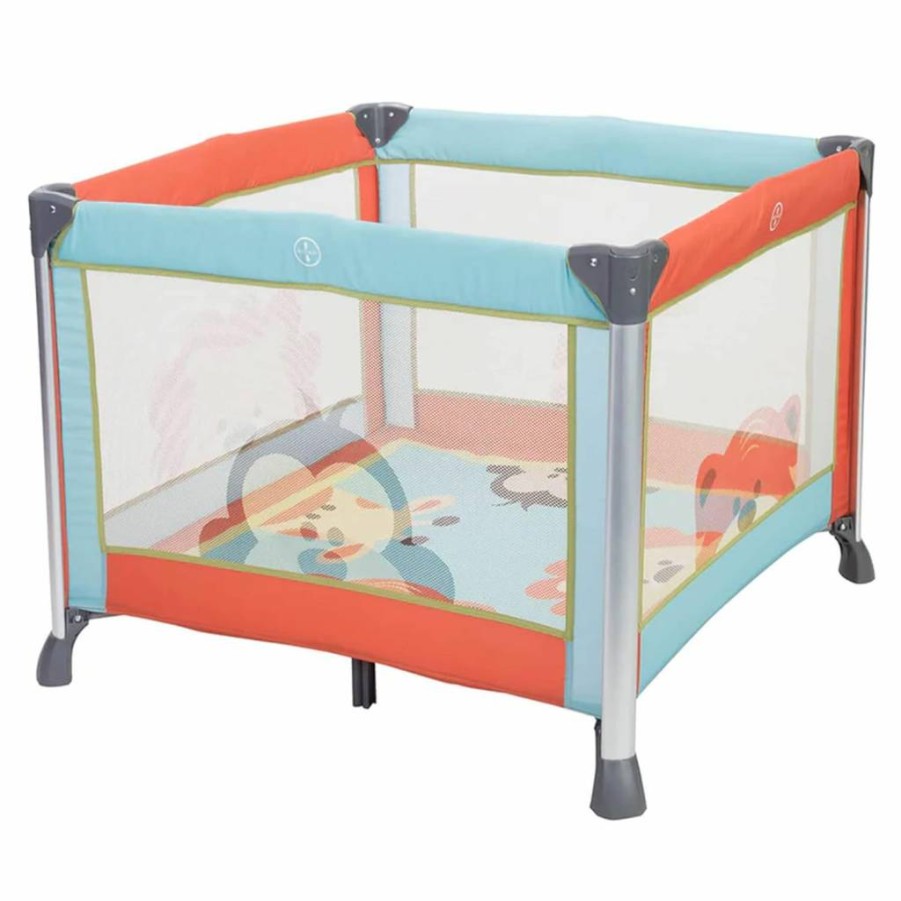 Baby Trend Kid Cube Nursery Center with Peek A Boo Pals - Portable Baby Playpen & Activity Center