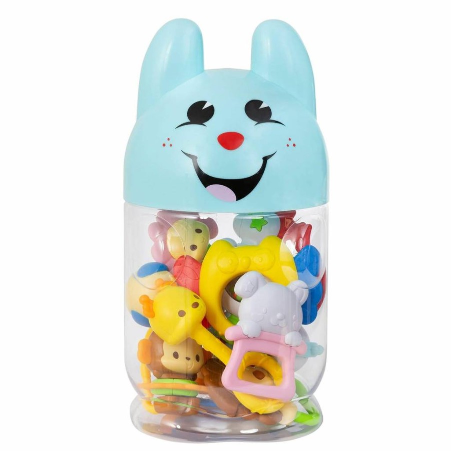 Smart Steps 10-Pack Multicolor Baby Teethers – Safe & BPA-Free Tiny Nibbles for Soothing Sore Gums