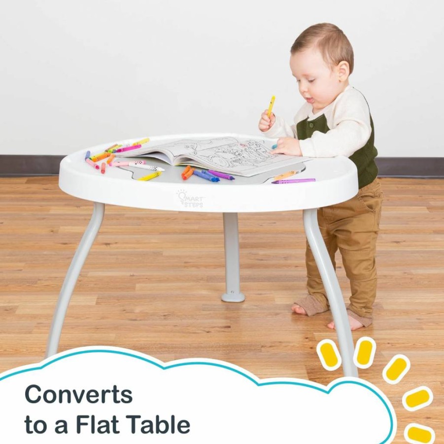 Smart Steps 3-in-1 Bounce & Play Activity Center for Toddlers - Interactive Jump & Play Gym in Harmony Pink
