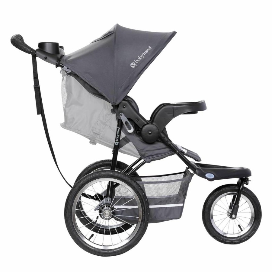 Baby Trend Expedition Jogger Stroller - Lightweight, Compact, and Stylish Dash Pink Design for Easy Travel