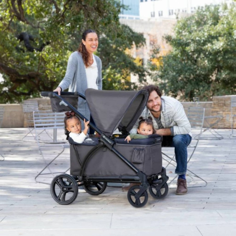 Baby Trend Navigator Plus 2-in-1 Stroller Wagon for Kids – Lightweight, Compact, Dash Midnight Design