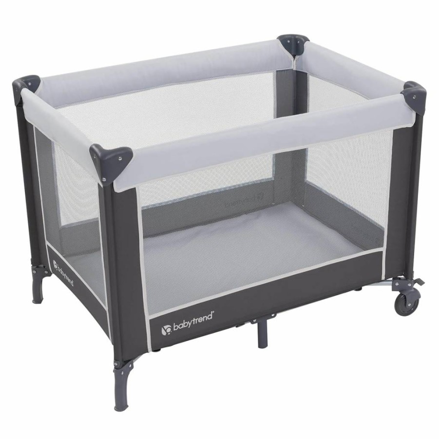 Baby Trend Portable Playard with Twinkle Midnight Design - Lightweight, Foldable Playpen for Babies & Toddlers