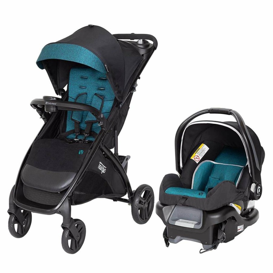 Baby Trend Tango 3 All-Terrain Stroller - Ultra Grey Lightweight Compact Travel System for Infants & Toddlers